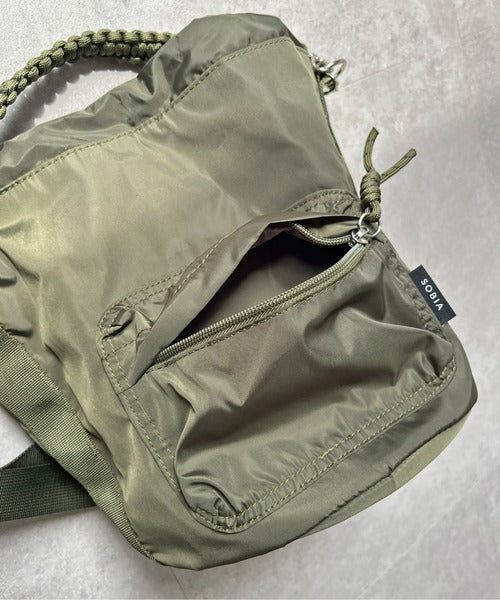 NA439 2WAY DRAWSTRING BUCKET BAG