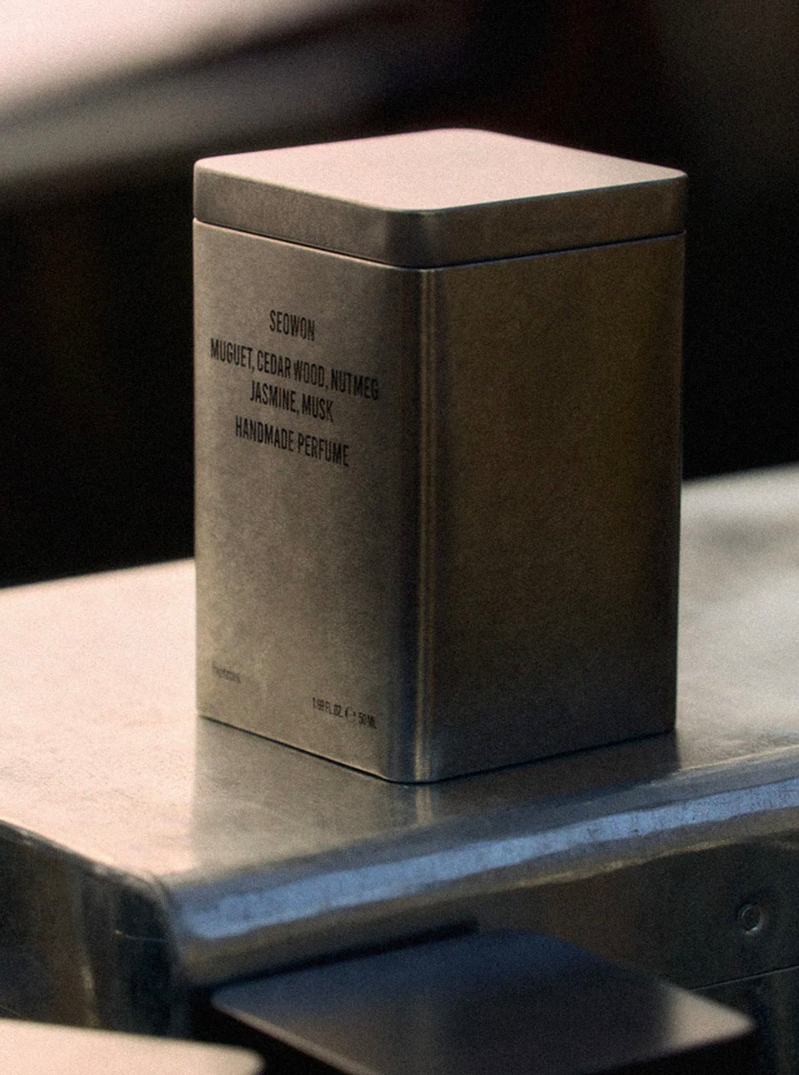 HETRAS. 鐵盒手工香水 Handmade Perfume 50ml