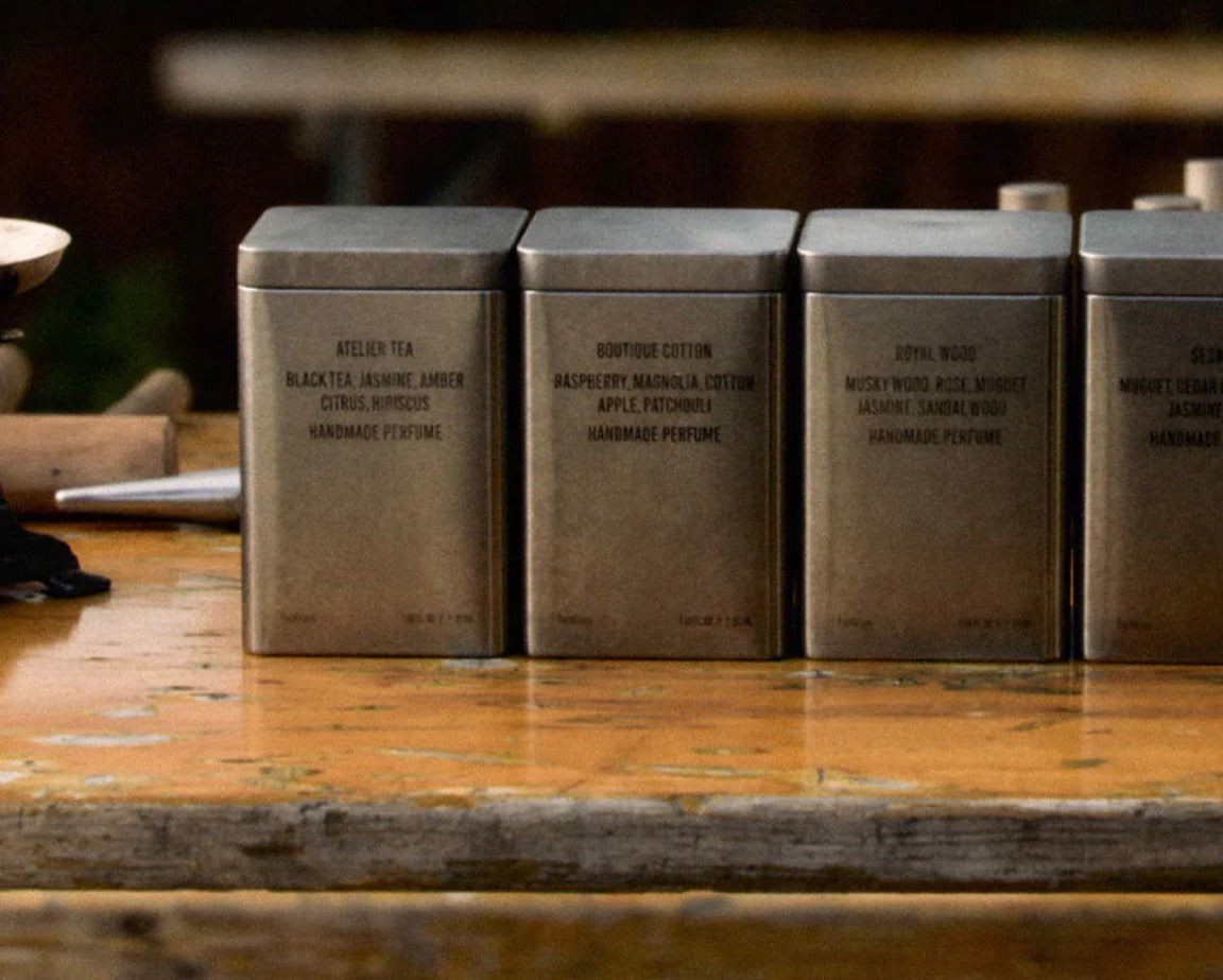 HETRAS. 鐵盒手工香水 Handmade Perfume 50ml