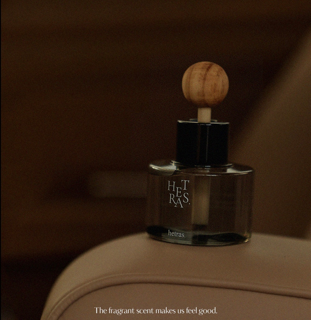 hetras. 車用擴香(小空間都週用!) Premium Car Diffuser 77ml x2【2支裝】