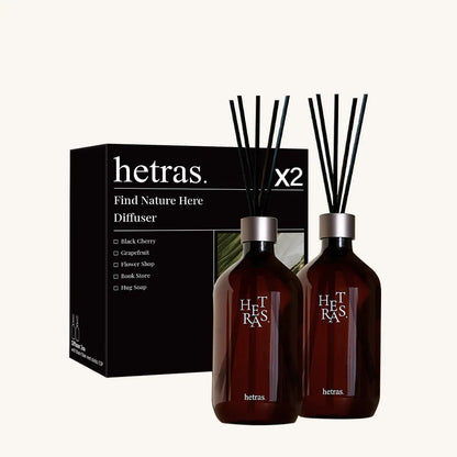 HETRAS. 高級擴香瓶 Premium Diffuser 500ml 2組