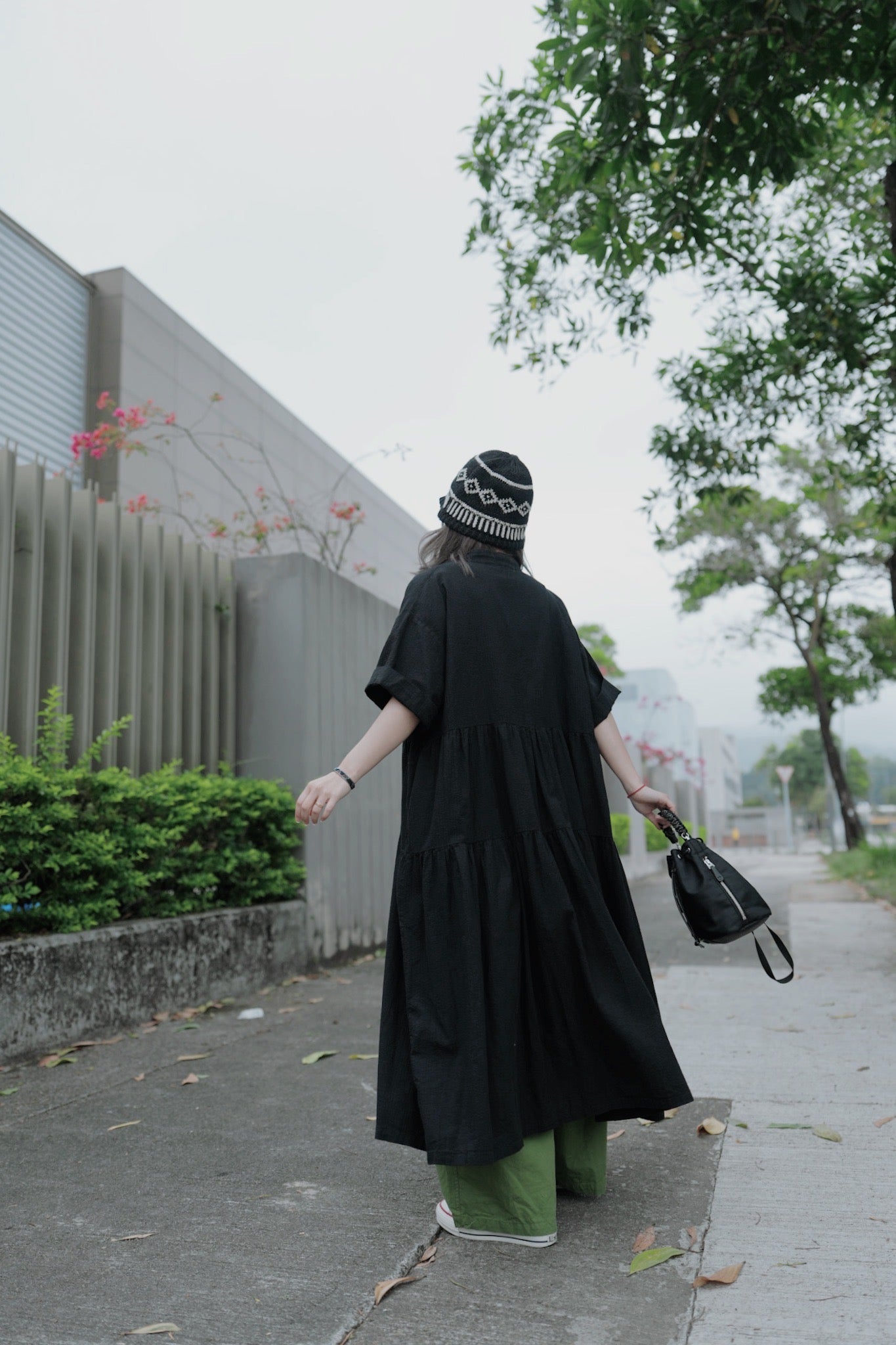 CA688 SEERSUCKER SHIRT DRESS