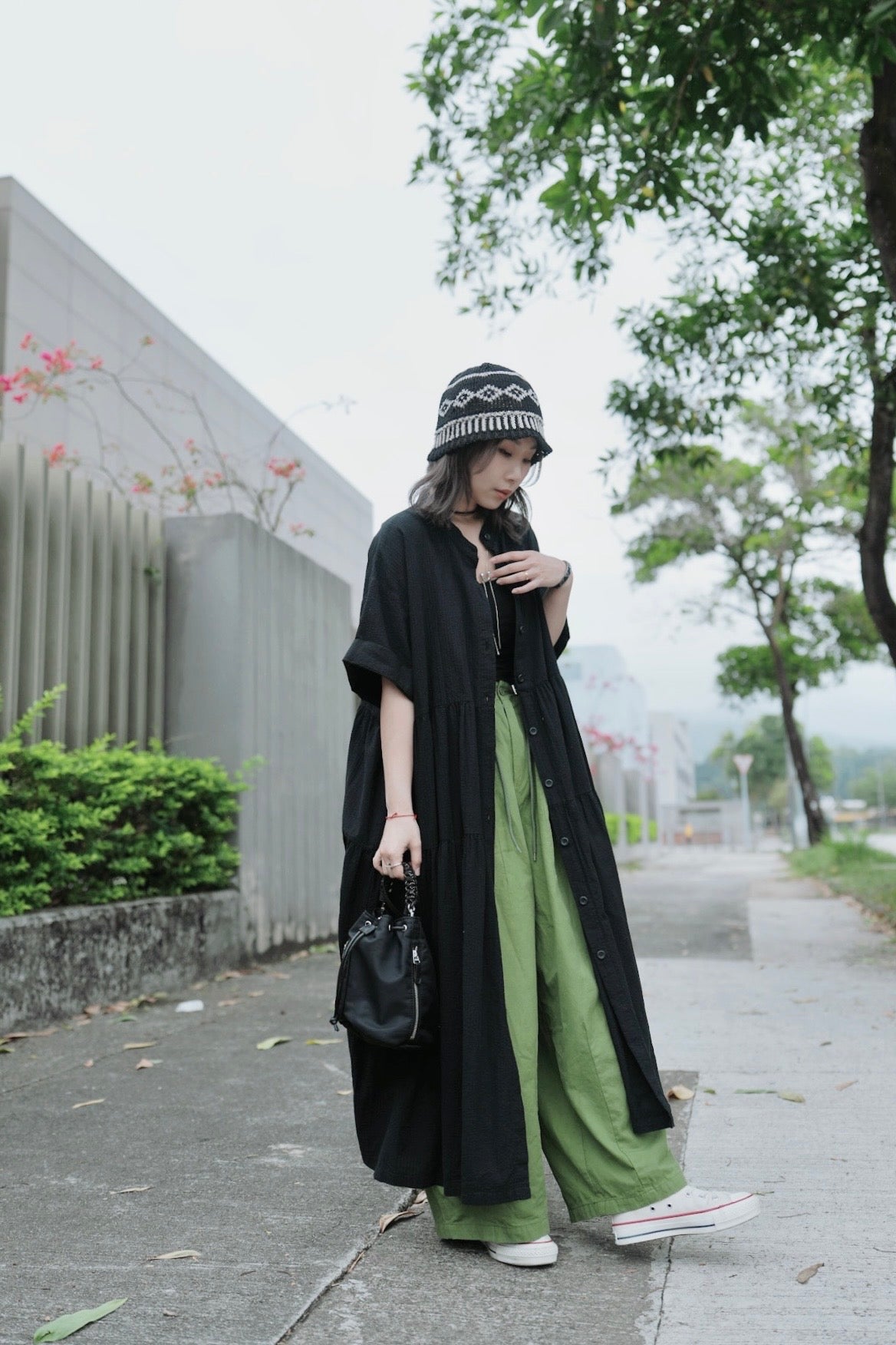CA688 SEERSUCKER SHIRT DRESS