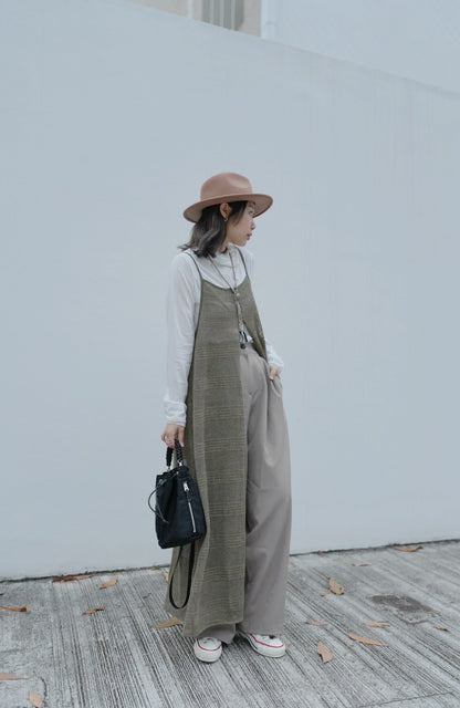 CA694 CROCHET KNIT ONE PIECE DRESS