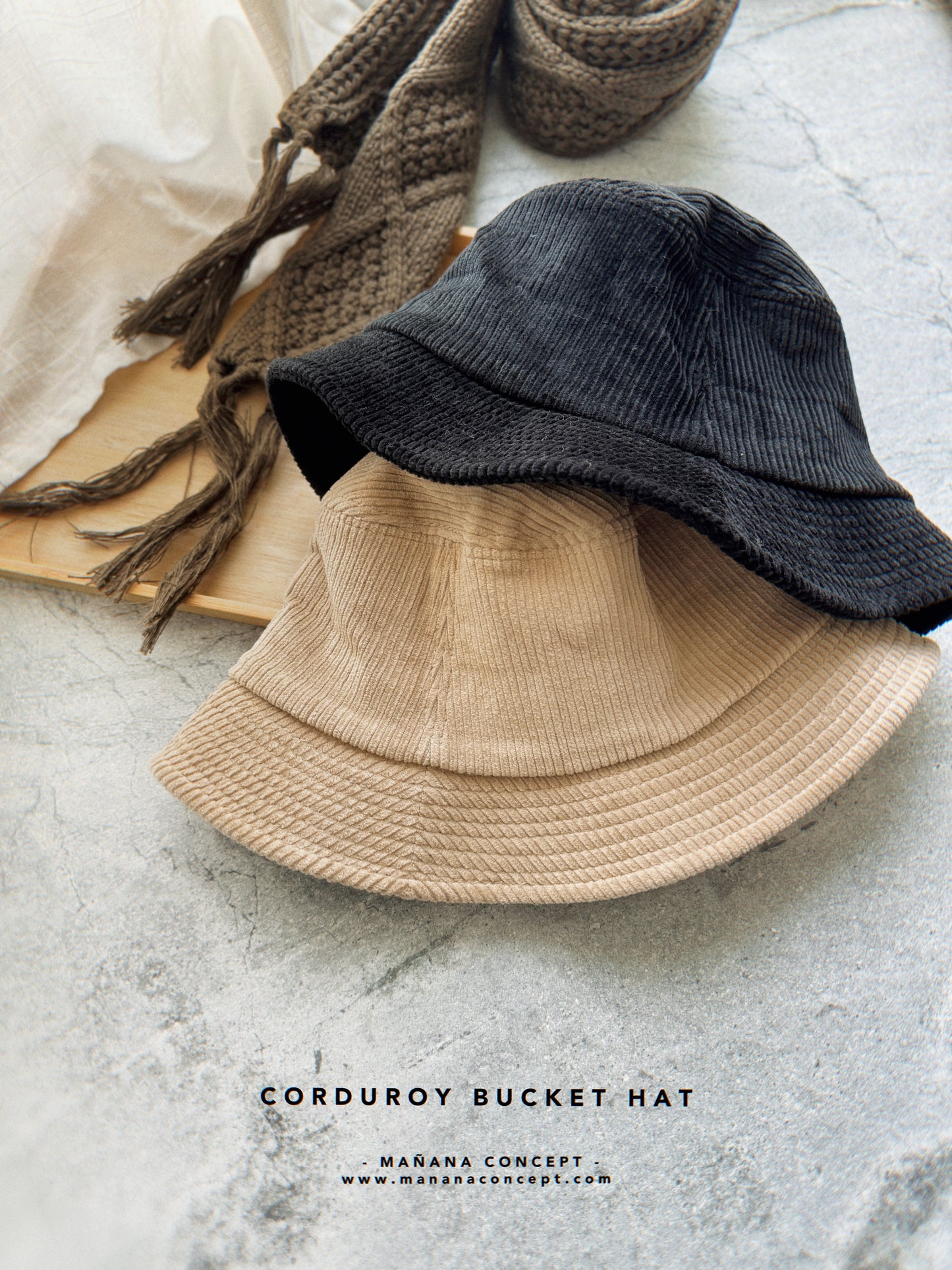 MZ566 CORDUROY BUCKET HAT