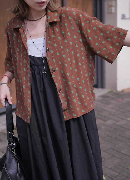 MB026 BREEZY TOUCH PAISLEY SHIRT