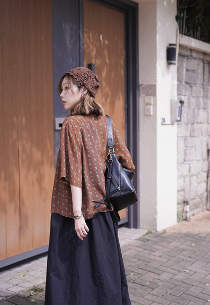 MB026 BREEZY TOUCH PAISLEY SHIRT