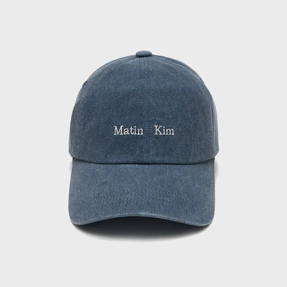 MATIN KIM MINI CLASSIC LOGO BALL CAP/ 8 colors
