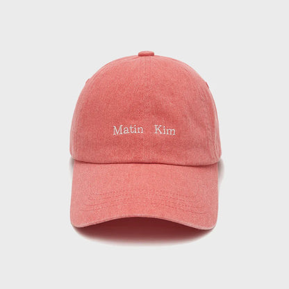 MATIN KIM MINI CLASSIC LOGO BALL CAP/ 8 colors