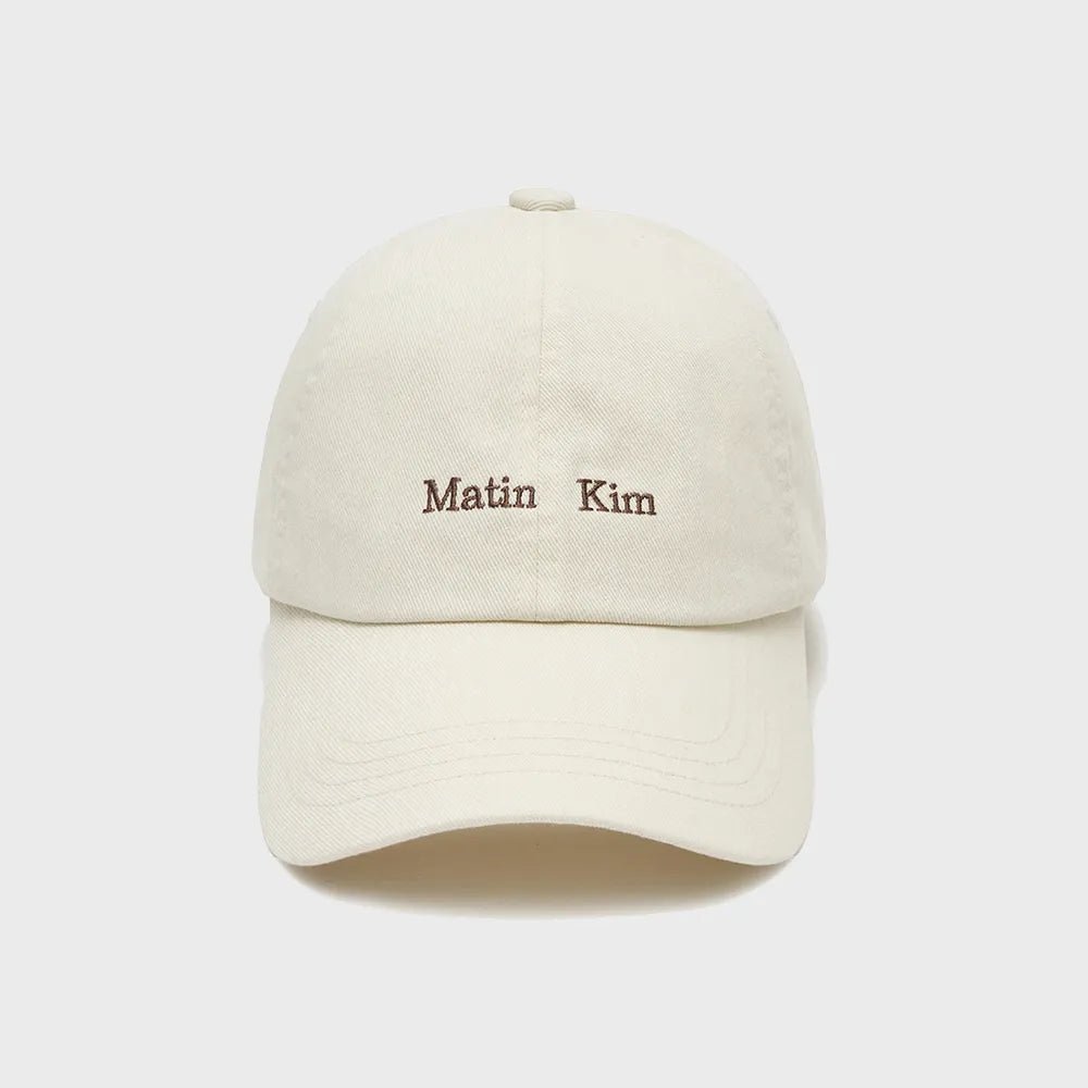 MATIN KIM MINI CLASSIC LOGO BALL CAP/ 8 colors