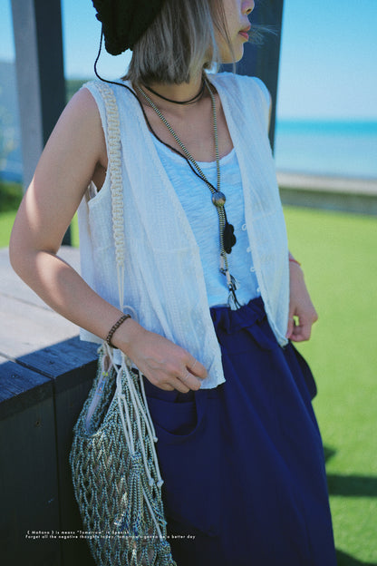 Mañana Handmade Concho Necklace