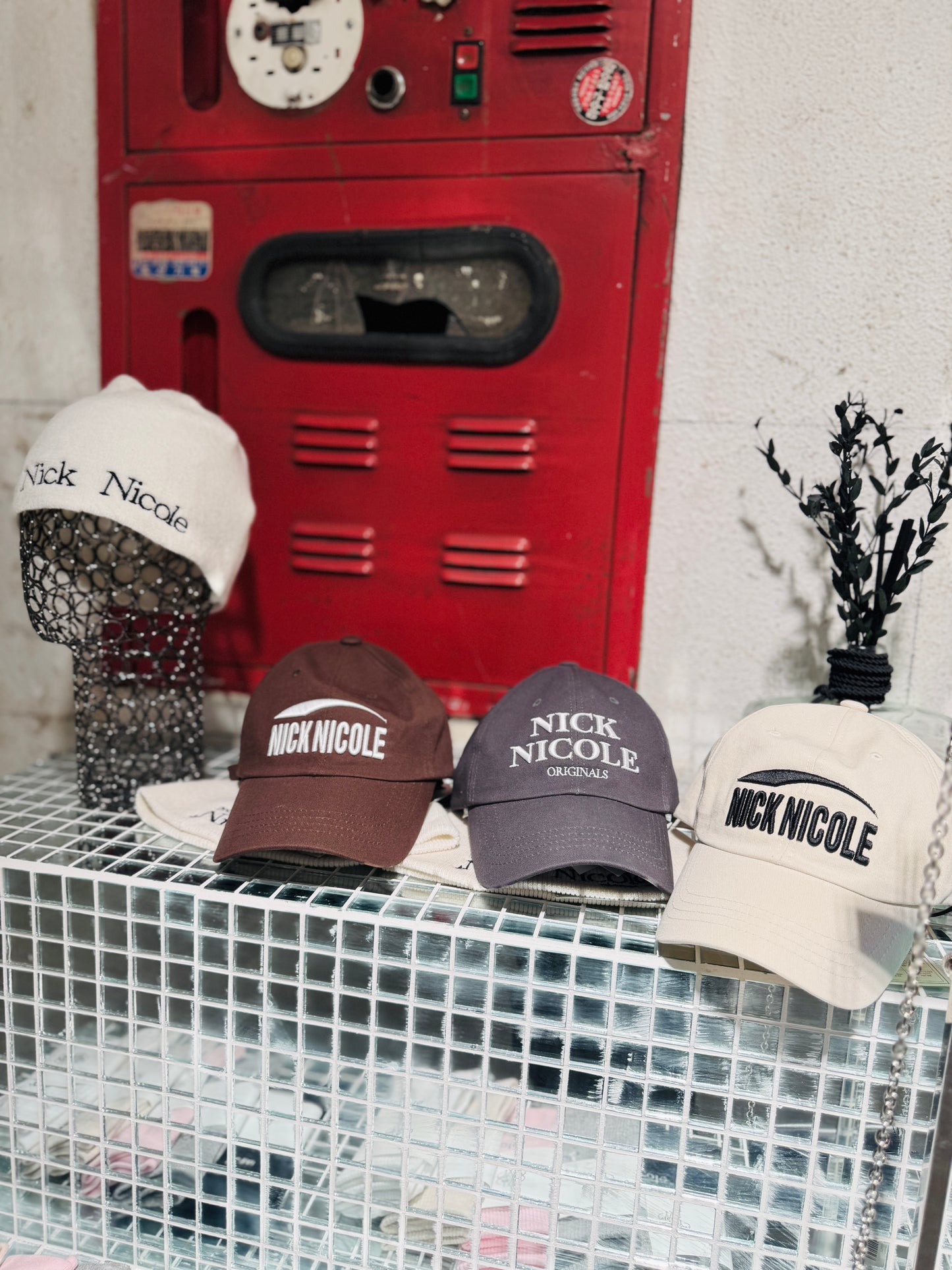 NICK NICOLE - CAP HAT & BEANIE