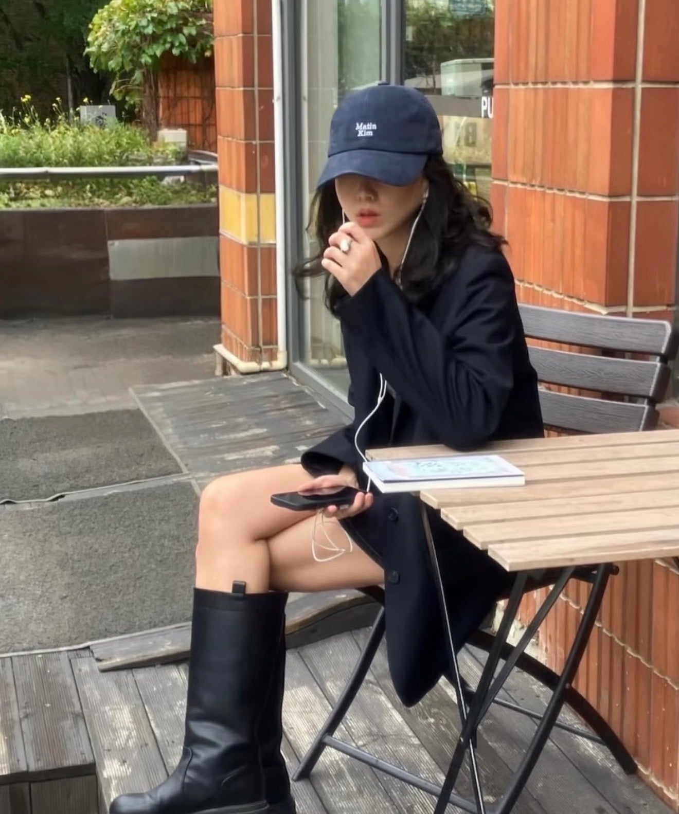 MATIN KIM MINI CLASSIC LOGO BALL CAP/ 8 colors