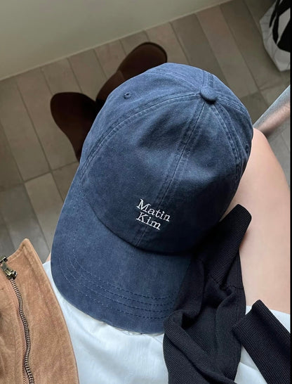 MATIN KIM MINI CLASSIC LOGO BALL CAP/ 8 colors