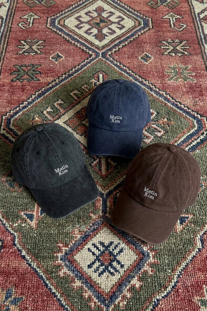 MATIN KIM MINI CLASSIC LOGO BALL CAP/ 8 colors