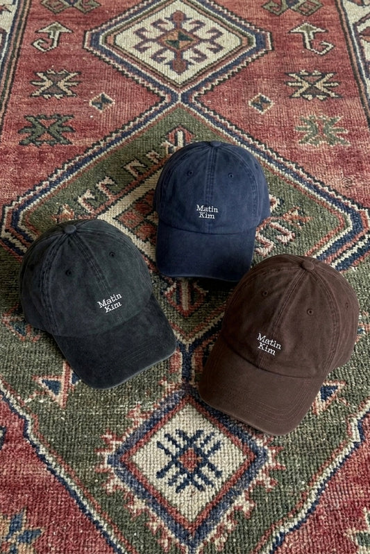 MATIN KIM MINI CLASSIC LOGO BALL CAP/ 8 colors