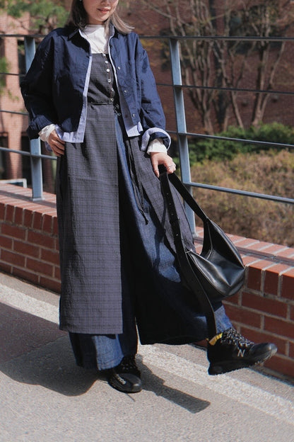 MZ711 BUCKS & LEATHER 半月袋