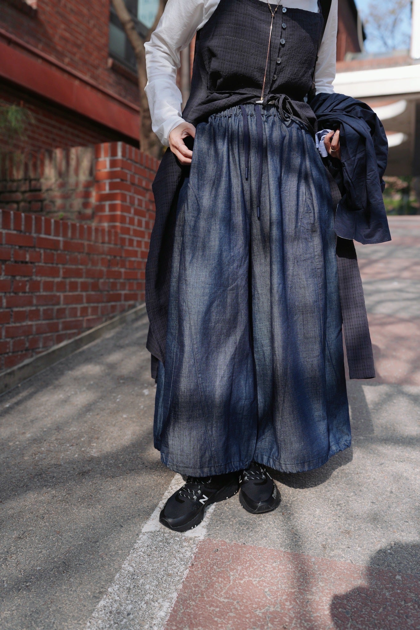 MZ710 DENIM CULOTTES