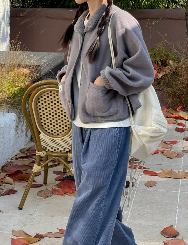 MZ257 COMFY FLEECE JACKET