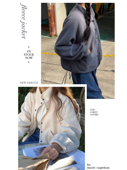 MZ257 COMFY FLEECE JACKET
