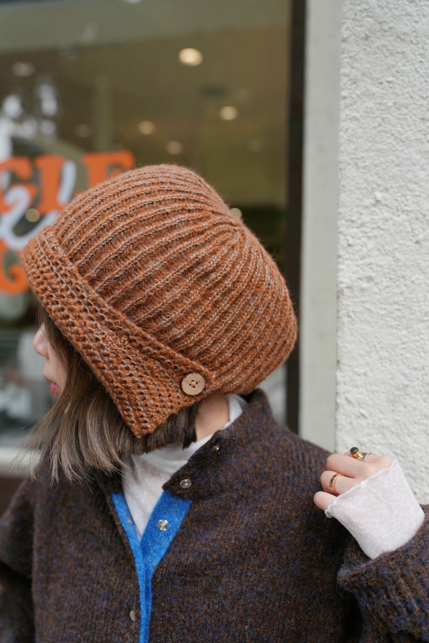 MZ879 CROCHET WOOL BEANIE