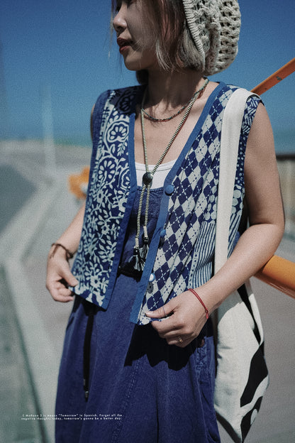 MZ520 BOHO BEAD NECKLACE