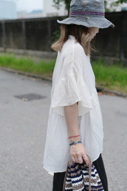 NA451 PONCHO TUNIC