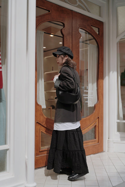 MZ711 BUCKS & LEATHER 半月袋