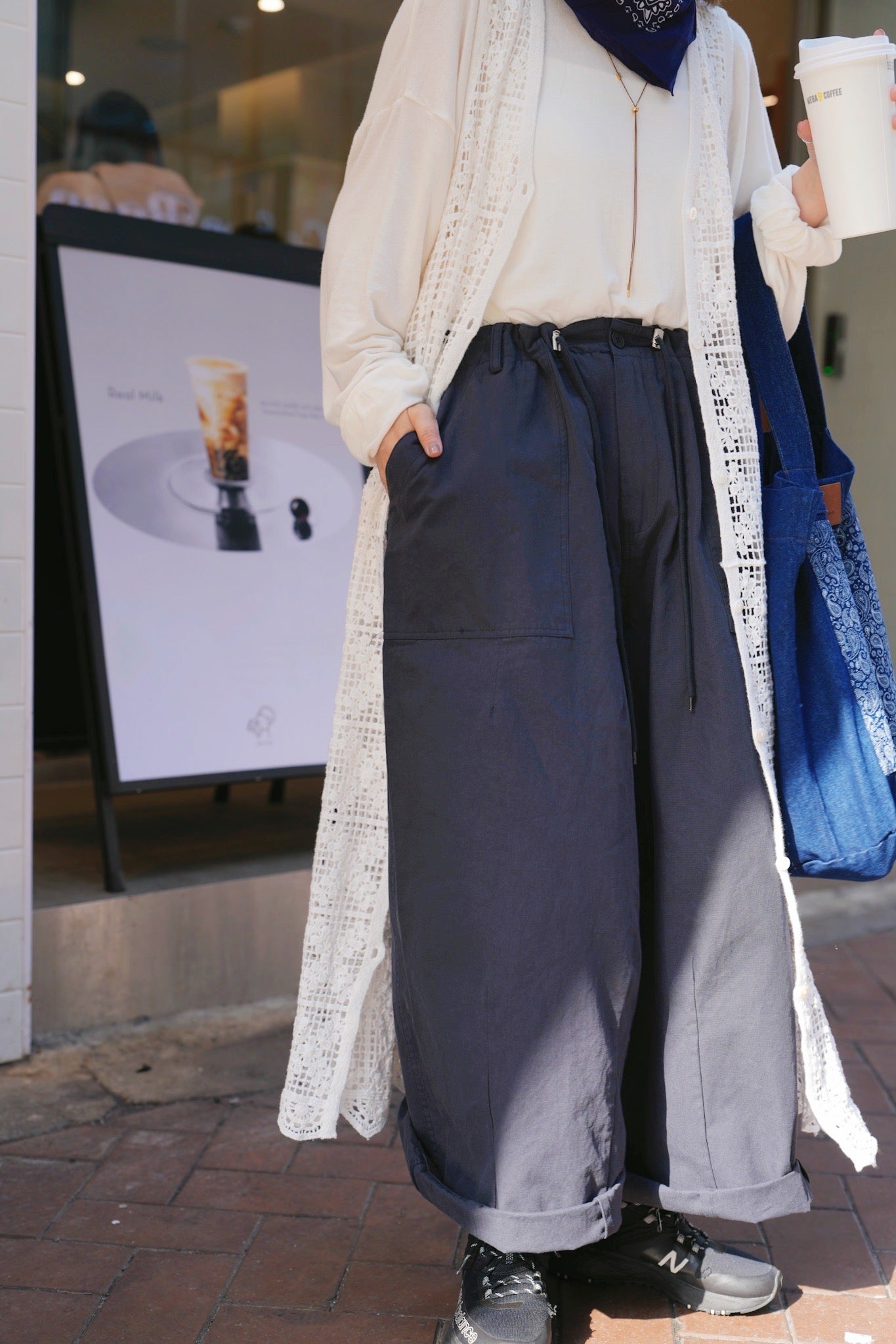 MZ703 WORKER CAUSAL PANTS