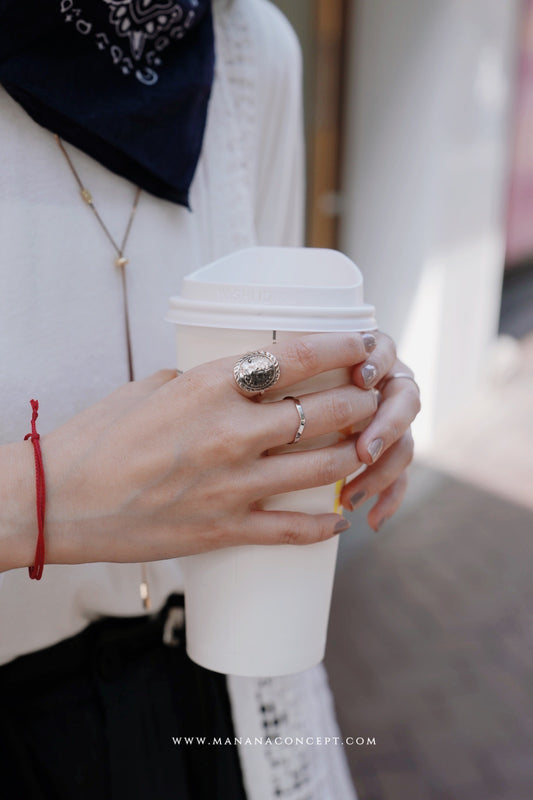 MZ721 SILVER 925 RING