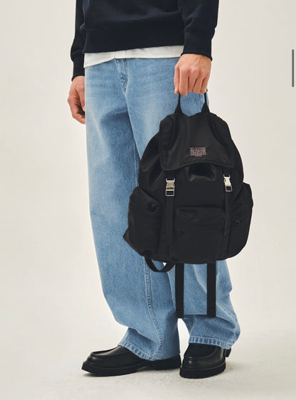 MARITHÉ + FRANҪOIS GIRBAUD - CLASSIC LOGO METAL BUCKLE BACKPACK