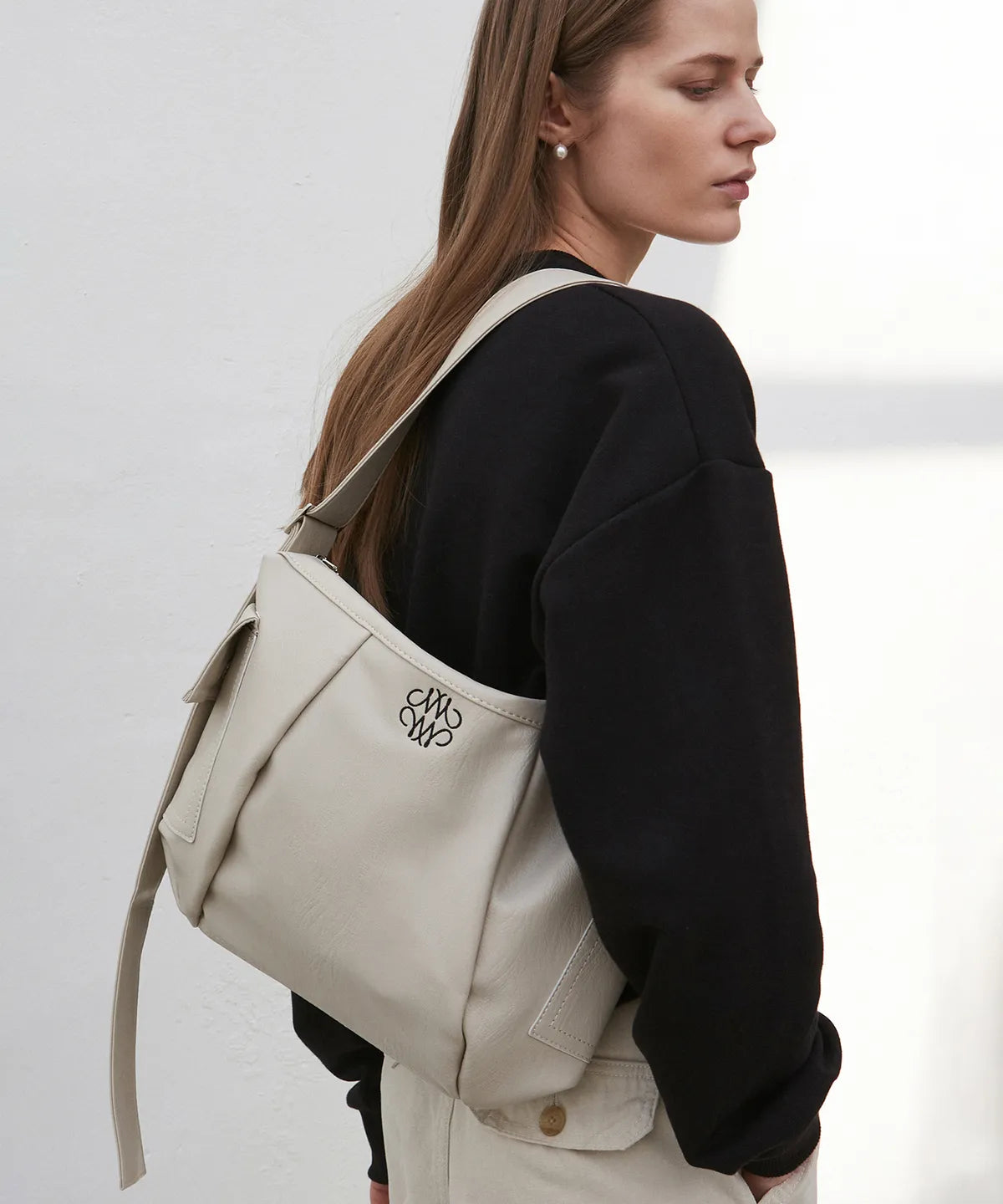 NICK＆NICOLE SQUARE SHOULDER BAG