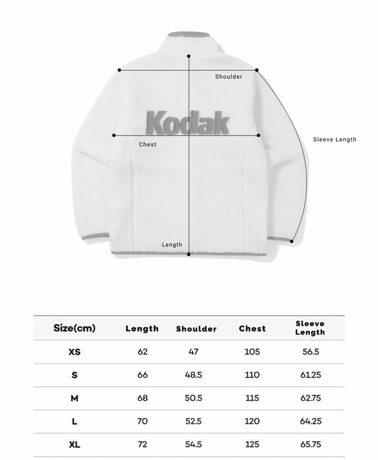 KODAK STAND NECK FLEECE JACKET