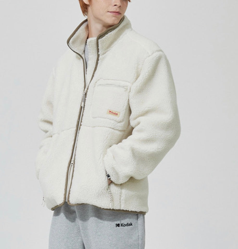 KODAK STAND NECK FLEECE JACKET