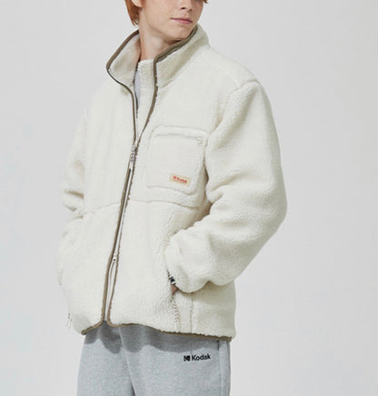 KODAK STAND NECK FLEECE JACKET