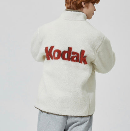 KODAK STAND NECK FLEECE JACKET