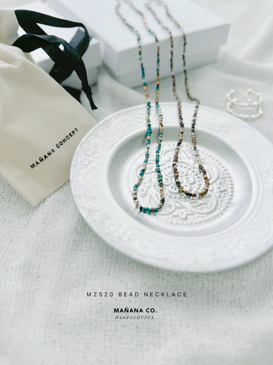MZ520 BOHO BEAD NECKLACE