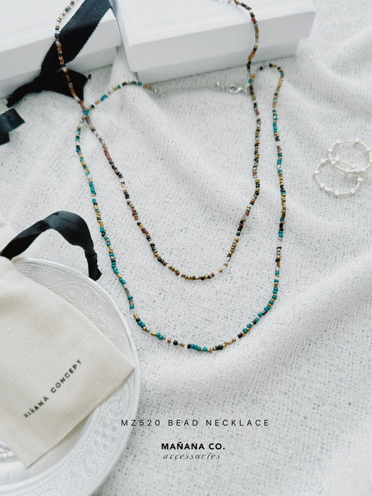 MZ520 BOHO BEAD NECKLACE