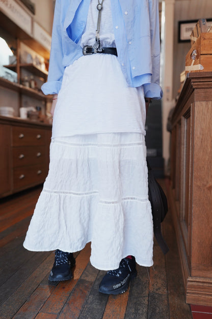 MZ380 Slubby Cotton Dress
