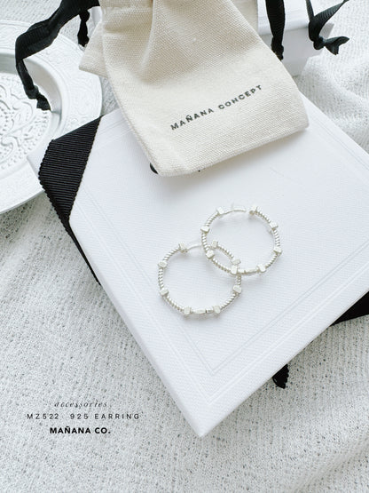 MZ522 20MM HOOP EARRINGS