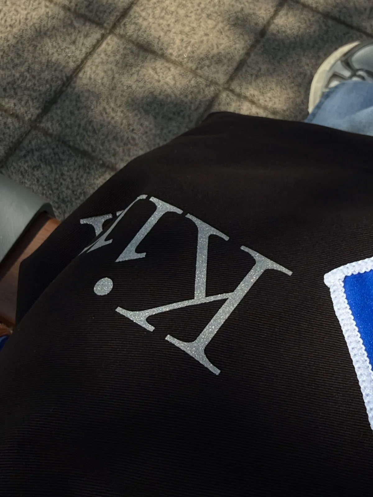 MATIN KIM - LOGO POINT ROUND ECOBAG