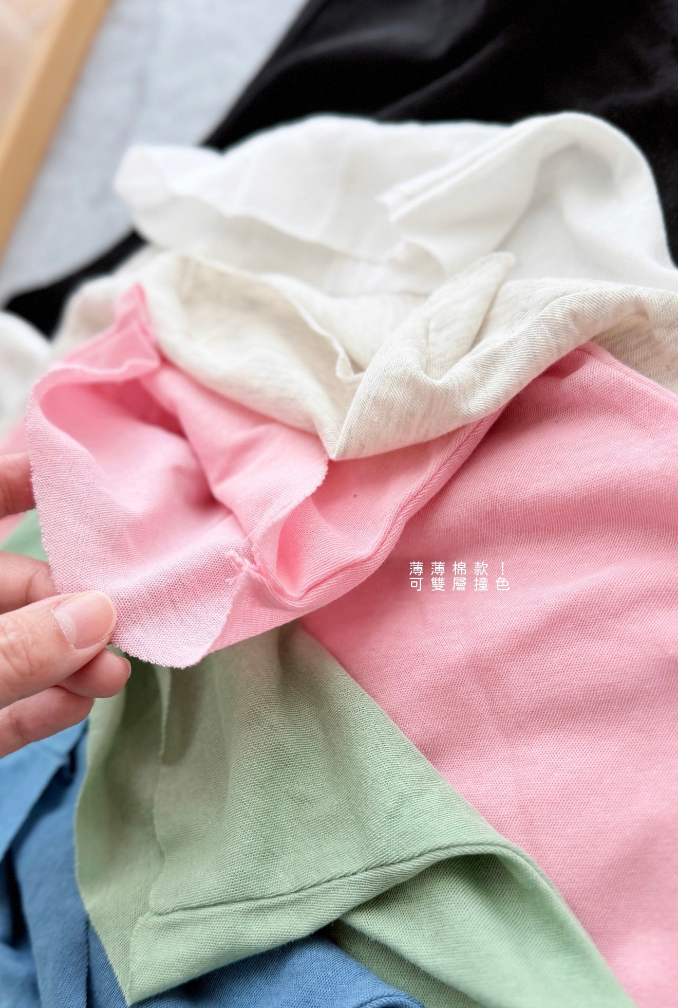 MZ865 TURTLE-NECK PATCHED TOP【 2件減$20, 4件減$50 】