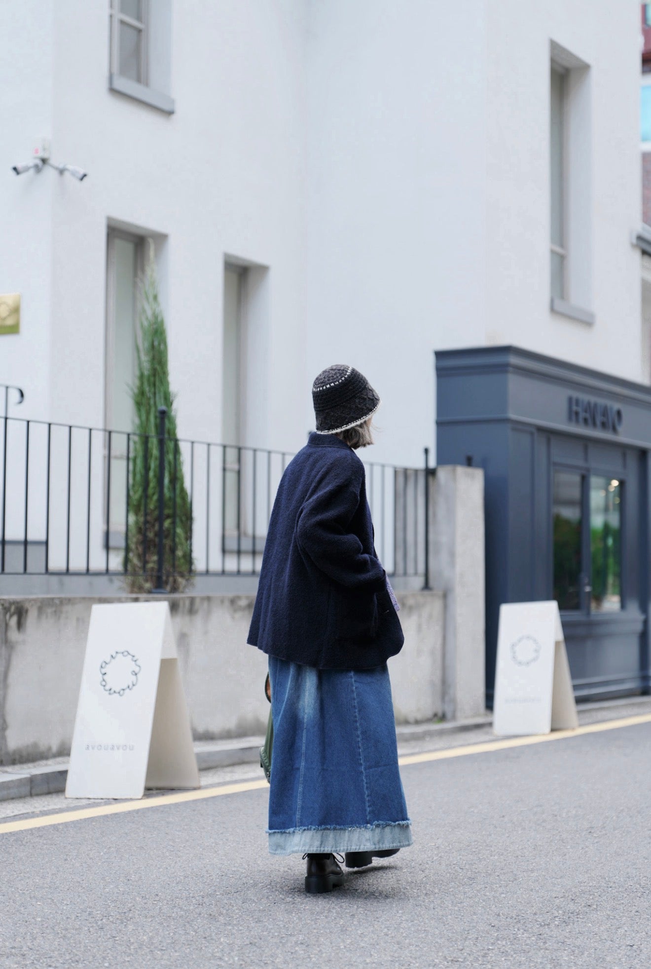 MZ882 ALPACA WOOL COAT