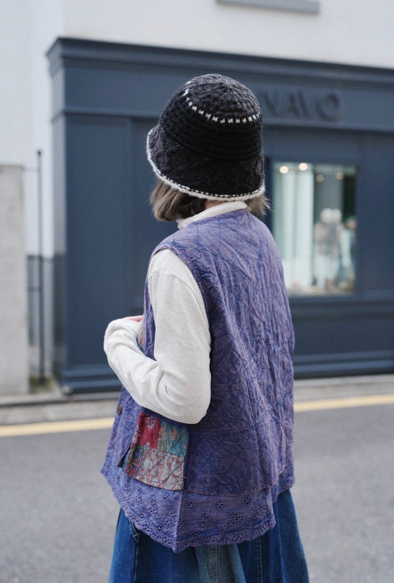 MZ890 PATCHED LAYERING VEST