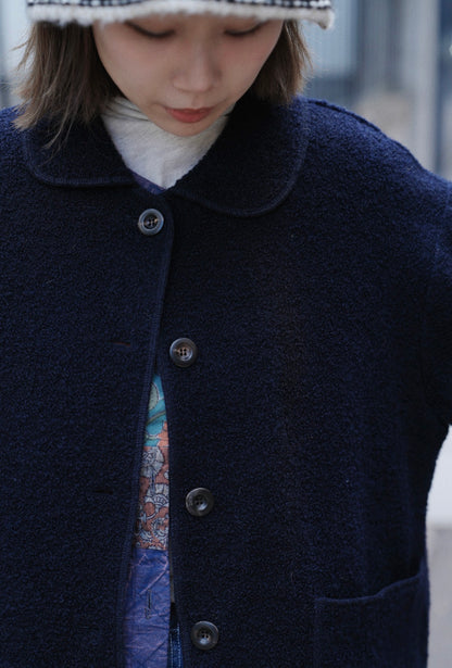 MZ882 ALPACA WOOL COAT