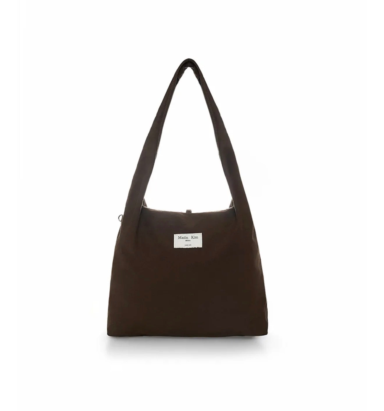 MATIN KIM - LOGO POINT ROUND ECOBAG