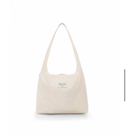 MATIN KIM - LOGO POINT ROUND ECOBAG