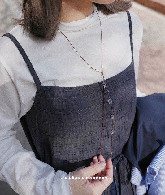 MZ722 VINTAGE LONG NECKLACE