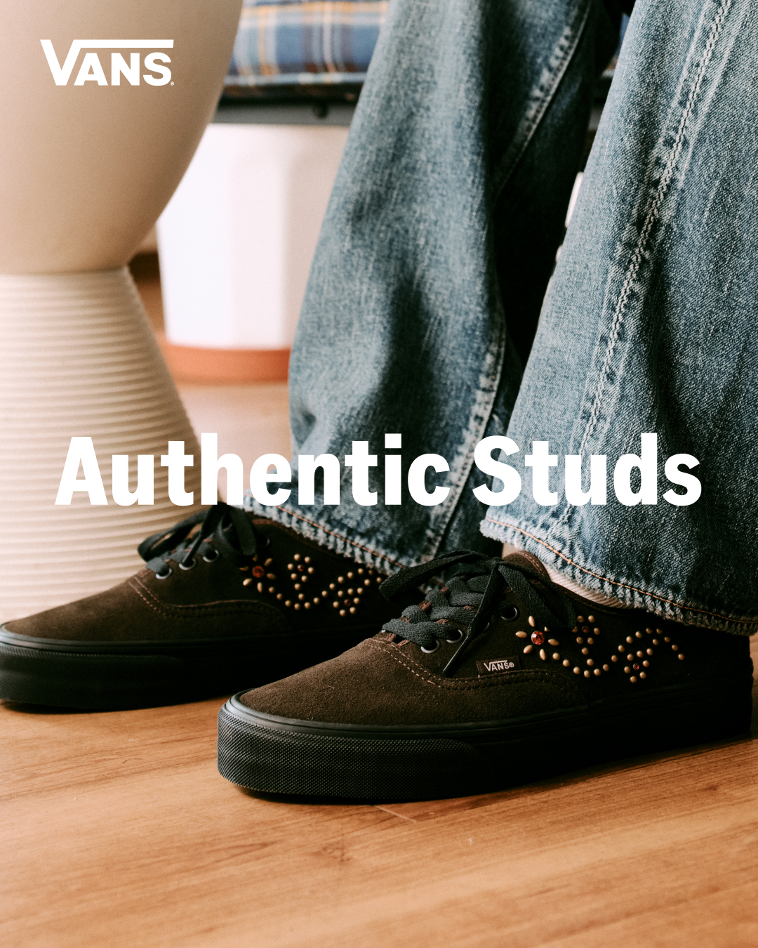 VANS - AUTHENTIC FLORAL STUDS
