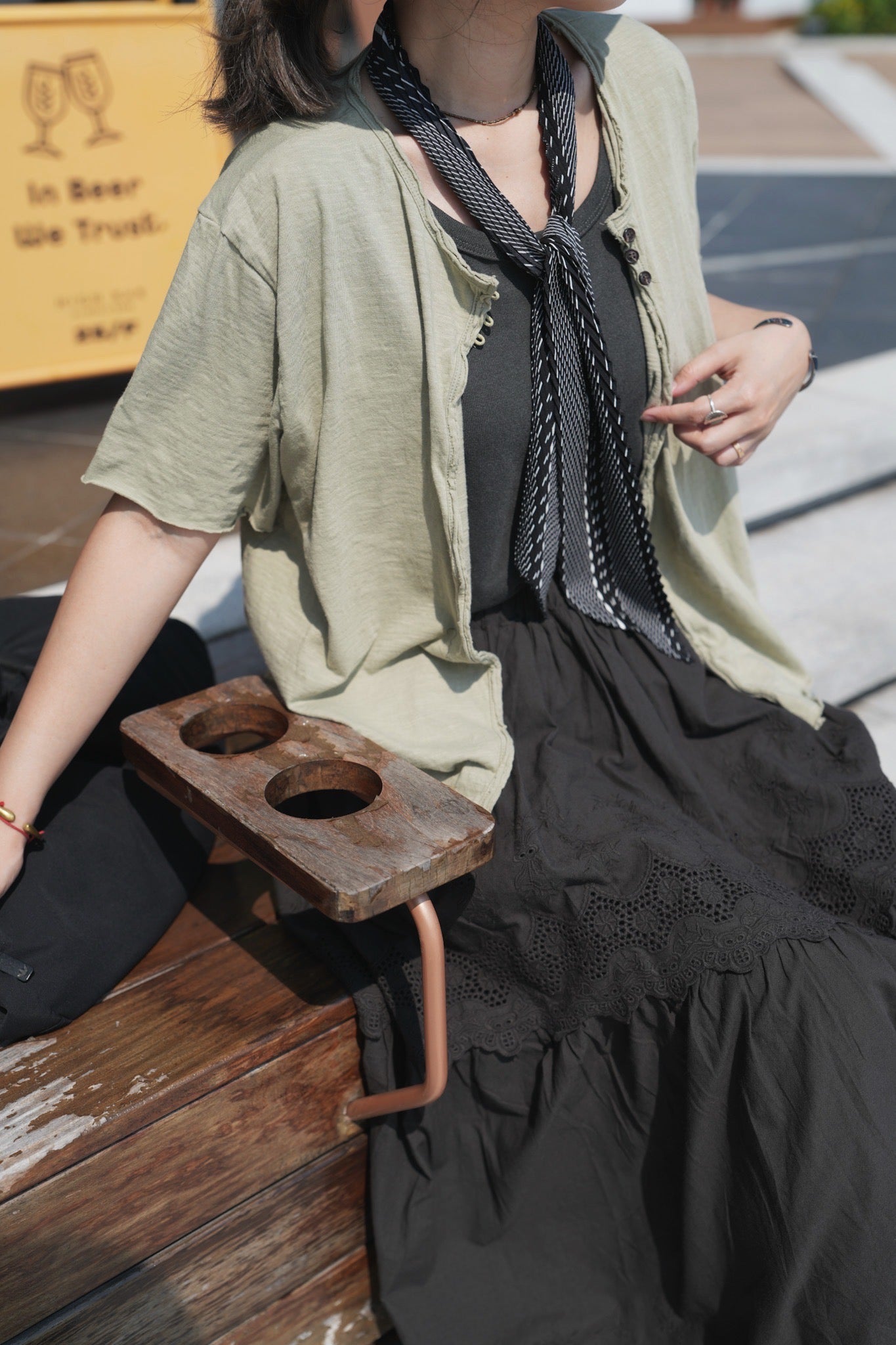 MZ813 CREPE PATTERN SCARF